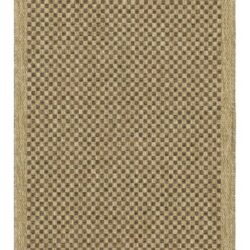 Earth - 2'7" X 7'3" Polypropylene Indoor, Outdoor Area Rug - Jute, Mocha