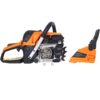 Professional Gasoline Chainsaw 20" 52Cc For Tree And Wood Cutting - Orange - Image 8