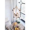 4 Light Chandelier, Hanging Light Fixture With Adjustable Chain For Kitchen, Bulb Not Included - Cream - Image 6