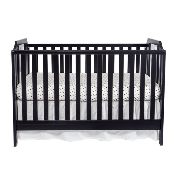 Celeste - 3 In 1 Convertible Island Crib - Black