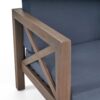 Brava - Modern Club Chair With Water Resistant Cushions - Gray - Image 12