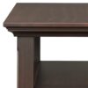 Acadian - Narrow Side Table With Drawer - Brown - Image 10