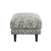 Jurie - Abstract Ottoman - Black - Image 3