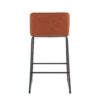 Casper - Fixed Height Contemporary Counter Stool (Set of 2) - Black / Camel - Image 5