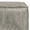 Brody - Square Pouf - Distressed Gray - Image 5