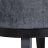 Contemporary Accent Chair With Tufted Diamond Stitching - Charcoal - Image 12