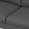 Ava - Mid Century Corner Sectional Sofa - Gray - Image 5