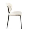 Boucle Dining Chairs, Dining Chairs With Metal Legs For Dining Room, Kitchen, Living Room (Set of 2) - Beige - Image 8