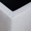 Juliana - Storage Ottoman Fabric - Light Gray - Image 10