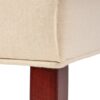 Harriet - Tufted Dining Chair Set Modern Farmhouse Style - Ivory Linen - Image 14