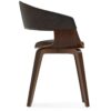 Lowell - Bentwood Dining Chair - Distressed Brown - Image 4