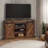 Farmhouse - Corner TV Stand For TVs Up To - Aged Whiskey - Image 7