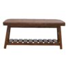 Buffalo - Hide Hallway Bench - Brown - Image 2