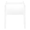 Accent Table, Side Contemporary & Versatile Placement - White - Image 2