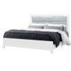 Omoda - Full Bed With LED - White - Image 2
