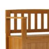 Brooklyn - Entryway Storage Bench - Light Golden Brown - Image 4