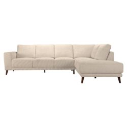 Amara - Right Sectional Sofa - Cream