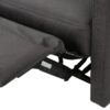 Alma - Contemporary Upholstered Loveseat Recliner - Slate - Image 15
