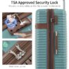 4 Piece Luggage Set Suitcase Set, Abs Hard Shell Lightweight Expandable Travel Luggage With 4 Packing Cubes, Tsa Lock, Spinner Wheels (16 / 20 / 24 / 28) - Blue - Image 2