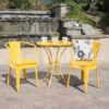 Colmar - 3 Piece Metal Set - Yellow - Image 2