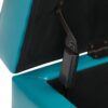 Hamilton - Storage Ottoman - Mediterranean Blue - Image 5