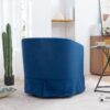 27.36" Wide Swivel Chair - Blue - Image 3