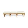 Ariana - Wood Chaise Lounge - Teak - Image 5