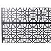 Outdoor & Indoor Privacy Screen Metal Privacy Screen Freestanding Decorative Privacy Screen Steel - Black - Image 10