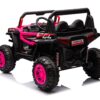 12V7A*2 30W*4 Four-Wheel Drive Leather Seat One Button Start, Forward And Backward, High And Low Speed, Music, Front Light, Power Display, Two Doors Can Open, 2.4G R / C, Seat Belt Four Wheel Absorber - Pink - Image 16