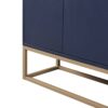 Modern Sideboard Elegant Buffet Cabinet With Large Storage Space For Dining Room, Entryway - Navy - Image 19