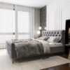 Bailey - King Bed - Dark Gray - Image 6