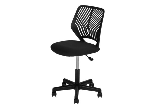 Office Chair, Adjustable Height, Swivel, Ergonomic, Contemporary / Modern - Black
