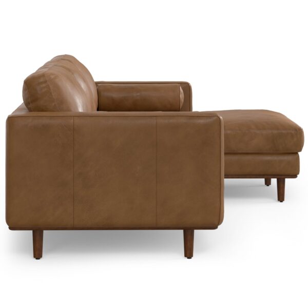 Morrison - Right Sectional Sofa - Caramel Brown