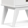 Draper - Mid Century Bookcase And Storage Unit - White - Image 6