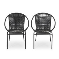 Java - Chair With Comfortable Design - Black