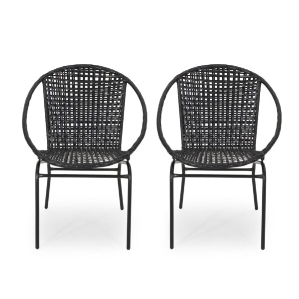 Java - Chair With Comfortable Design - Black