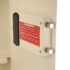 0.82 Cubic Ft Biometric Wall Safe - Beige - Image 8