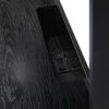 Transitional Reeded Desk With Hutch And Drawers Plus Tech Management - Black - Image 3