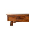 Hallway 2 Drawer Console Table - Chestnut - Image 4