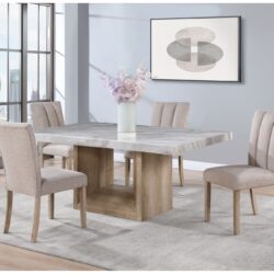 Sheena - 5 Pieces Dining Table Set - Natural