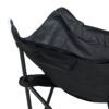 2 Pieces Outdoor Portable Folding Camping Chairs With Carry Bag - Black - Image 12