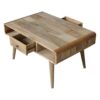 Curved Coffee Table - Oak - Image 4