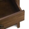 Artisan - Bedside Table - Rustic Natural Aged Brown - Image 4