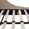 Aspen - King Vertical Tufted Headboard Platform Bed Set - Mink Beige - Image 11
