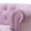 La Rosa - Victorian Chesterfield Tufted Sofa - Lavender - Image 6