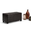Dover - Storage Ottoman Bench - Tanners Brown - Image 8