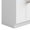 Hennessy - Deluxe Laundry Cabinet & Faucet And Stainless Steel Sink - White - Image 6