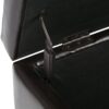 Hamilton - Storage Ottoman - Coffee Brown - Image 7