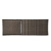 Salem - Wicker Chaise Lounge Chair Set With Faux Rattan Material - Mocha - Image 11