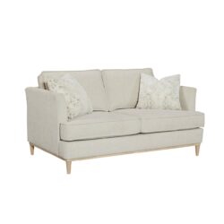 Loveseat With 2 Reversable Cushions And 2 Pillows - Off White
